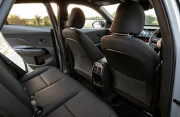 Hyundai Kona, 2026, rear seats