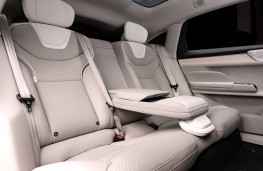 Volvo ES90, 2025, rear seats