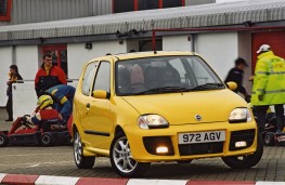 Fiat Seicento Sporting Michael Schumacher special edition, front