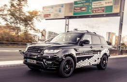 Self Driving Range Rover Sport on Coventry Ring Road