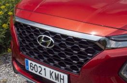 Hyundai Santa Fe, 2018, grille