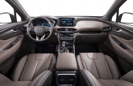 Hyundai Santa Fe, 2018, interior