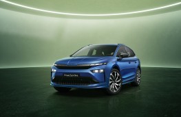 Skoda Enyaq SUV, 2025, front
