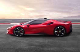 Ferrari SF90 Stradale, 2019, side