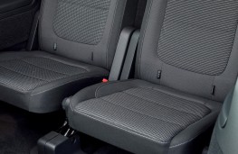 Volkswagen Sharan, rear seats