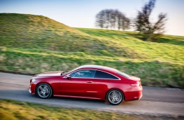 Mercedes-Benz E-Class Coupe, 2017, side