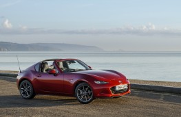 Mazda MX-5 RF, 2017, side, static, roof down