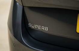 Skoda Superb Estate, 2025, badge