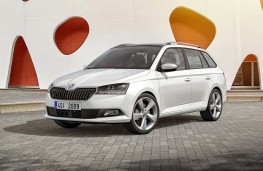 Skoda Fabia Estate 2018 front