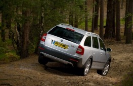 Skoda Octavia Scout, off-road