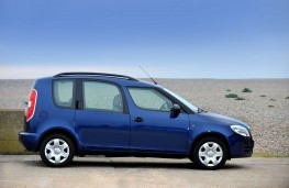 Skoda Roomster, rear