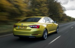 Skoda Superb, rear action