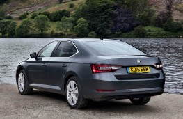 Skoda Superb, rear static
