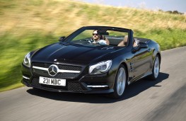 Mercedes SL-Class, front
