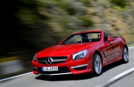 Mercedes SL 63 AMG, front
