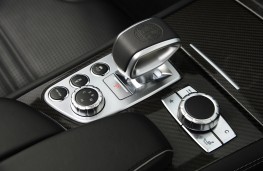 Mercedes SL 63 AMG, gear shift, detail