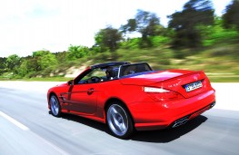 Mercedes SL 63 AMG, rear