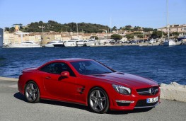 Mercedes SL 63 AMG, side