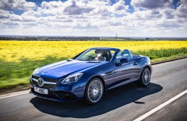 Mercedes Benz SLC 300, front