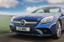 Mercedes Benz SLC 300, front