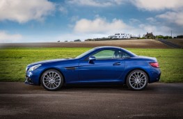 Mercedes Benz SLC 300, side