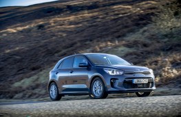 Kia Rio, front