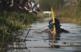 Neil Rutter World Bog Snorkelling Champion, 2025, snorkelling