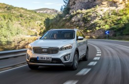 Kia Sorento, front, action