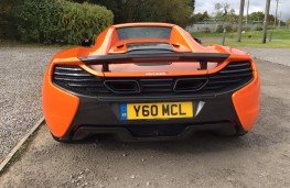 McLaren 650S Spider, tail