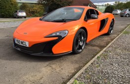 McLaren 650S Spider, front
