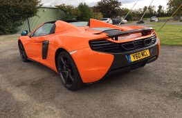 McLaren 650S Spider, rear