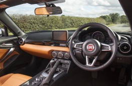 Fiat 124 Spider, 2017, interior