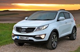 Kia Sportage, front