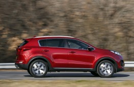 Kia Sportage GT-Line, 2016, side
