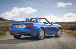 Fiat 124 Spider, 2017, rear, static