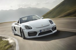 Porsche Boxster Spyder 2015, front
