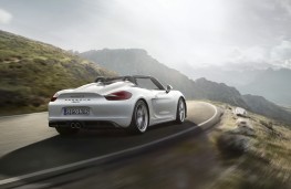 Porsche Boxster Spyder 2015, rear