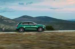 Audi SQ5, 2019, side