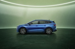 Skoda Enyaq SUV, 2025, side