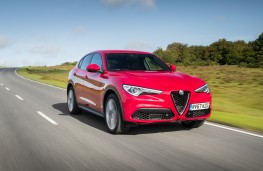 Alfa Romeo Stelvio, 2018, front, action