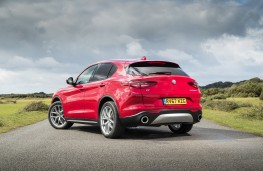 Alfa Romeo Stelvio, 2018, rear