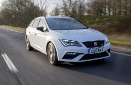 SEAT Leon ST Cupra 300, 2017, front, action