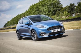 Ford Fiesta ST, 2018, front, action