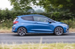 Ford Fiesta ST, 2018, side, action