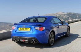 Subaru BRZ, rear action