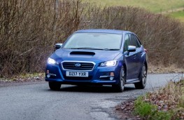 Subaru Levorg, action front