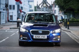 Subaru Levorg, full front action