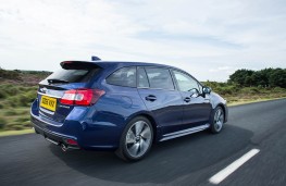 Subaru Levorg, rear action