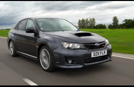 Subaru WRX STI, action