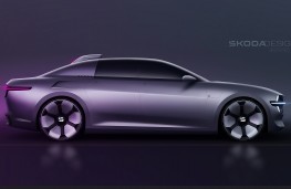 Skoda 100 design study, 2025, side